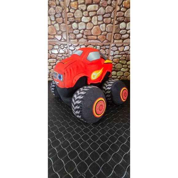 Nickelodeon Blaze And The Monster Machines Plush Large Pre owned #B14 - Picture 4 of 11